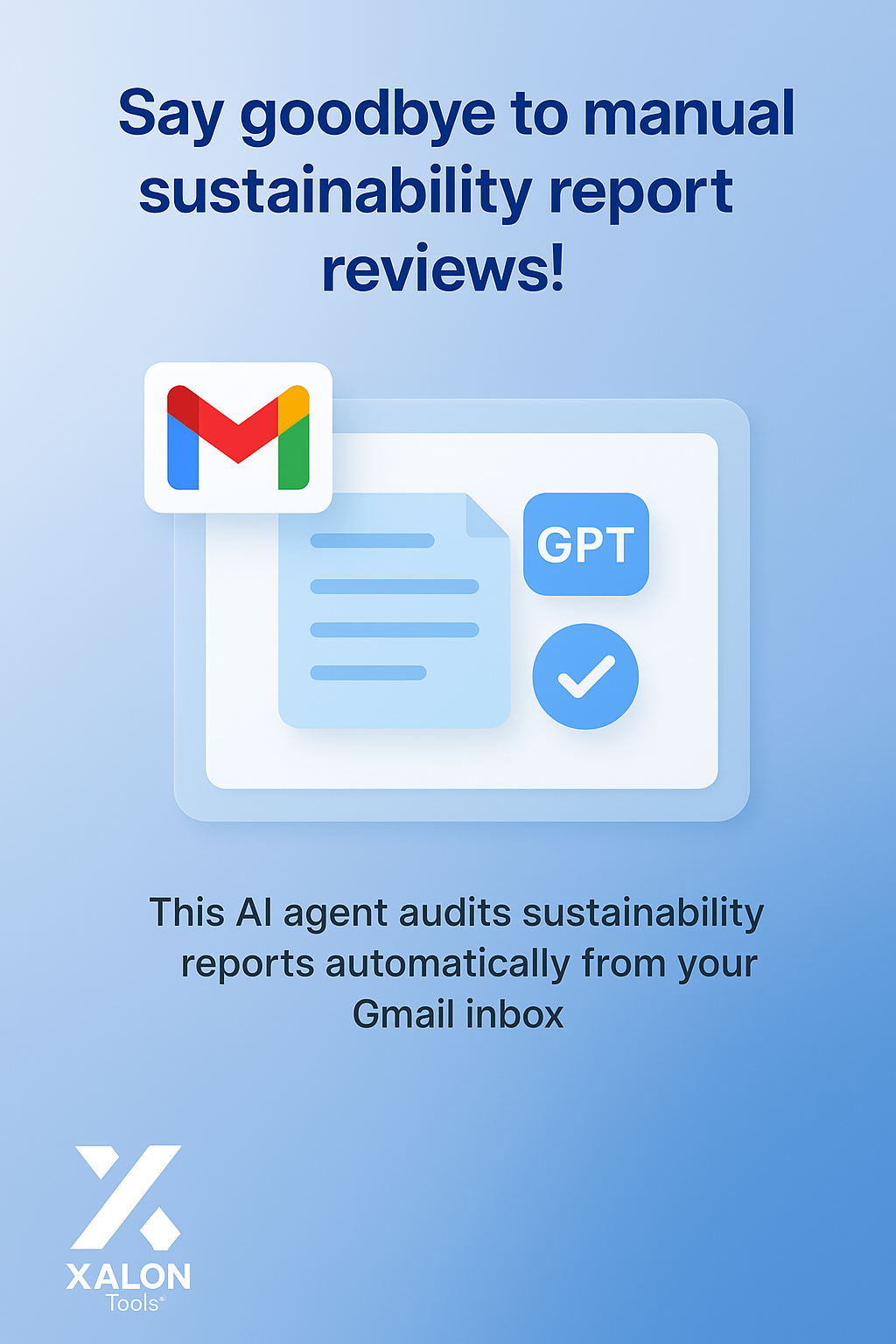 AI Agent For Sustainability Report Audit With Gmail And GPT-4o