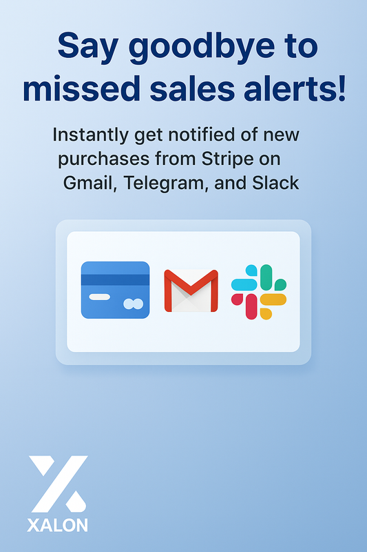Get Notified On Gmail, Telegram And Slack On New Stripe Purchase