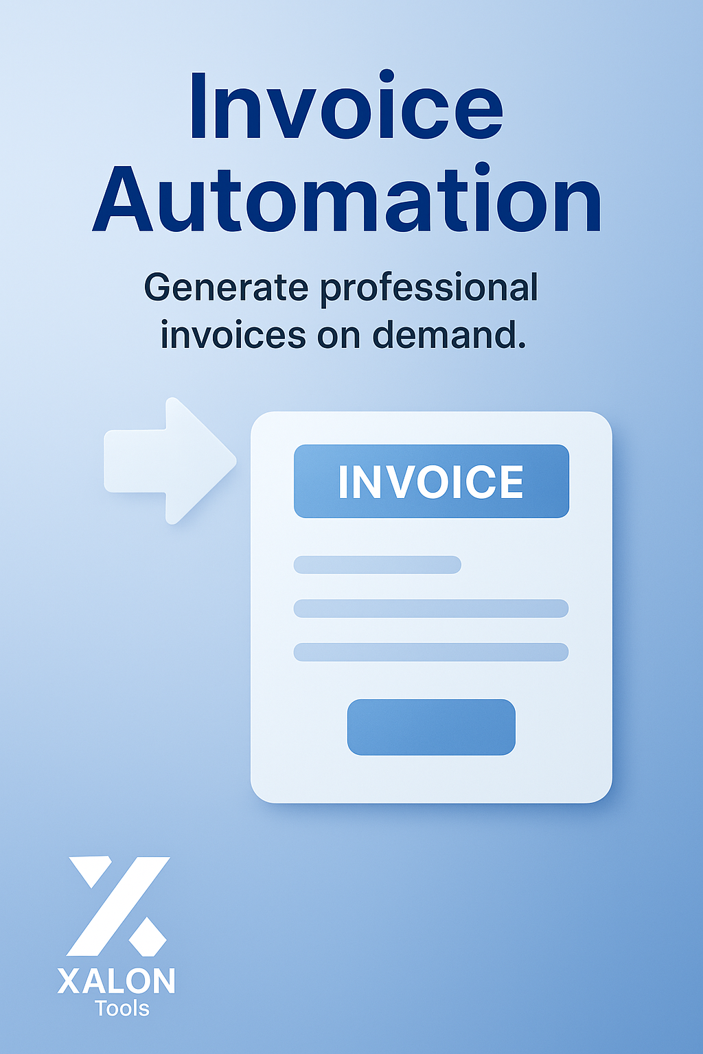Generate PDF Invoices with CustomJS API