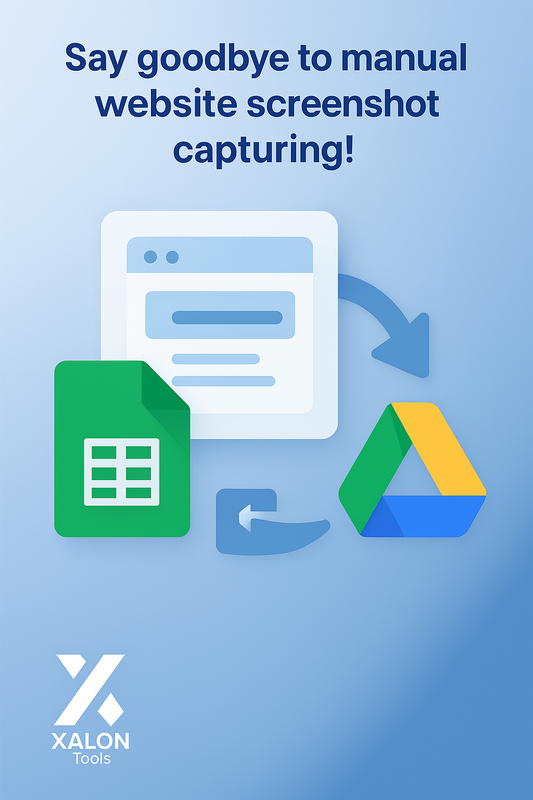 Capture Website Screenshots via Google Sheets to Google Drive with CustomJS