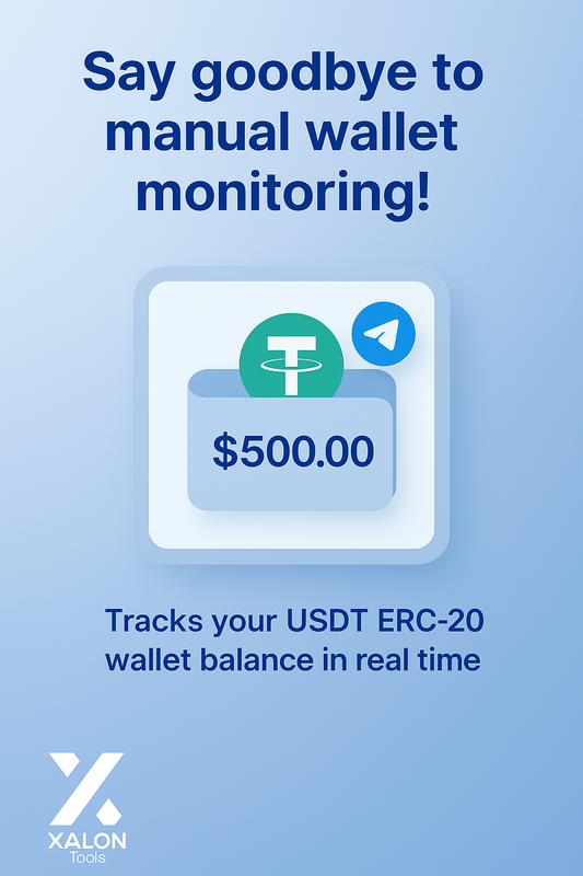 Monitor USDT ERC 20 Wallet Balance with Etherscan and Telegram Notifications