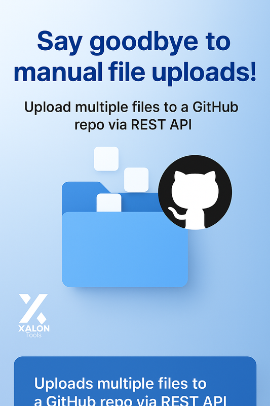 Push Multiple Files to GitHub Repository via GitHub REST API