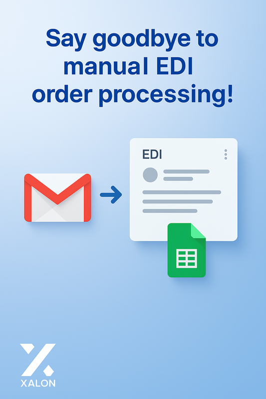 Electronic Data Interchange EDI Message Parsing with Gmail and Google Sheet