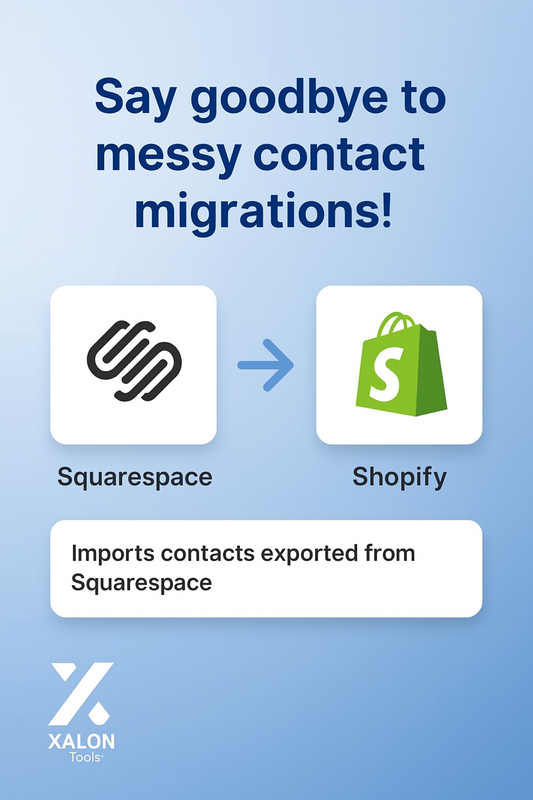 Convert Squarespace Profiles to Shopify Customers in Google Sheets