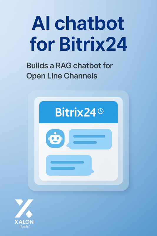 Bitrix24 AI Powered RAG Chatbot for Open Line Channels