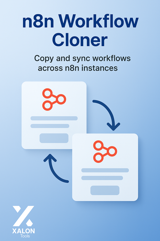 Clone n8n Workflows Between Instances Using n8n API