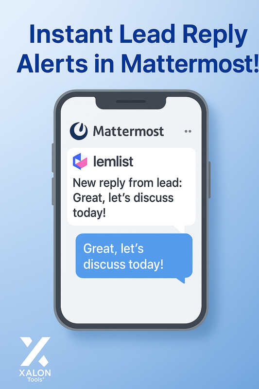 Notify Mattermost on Lemlist Lead Replies