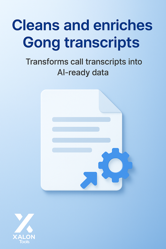 CallForge 03 Gong Transcript Processor and Salesforce Enricher