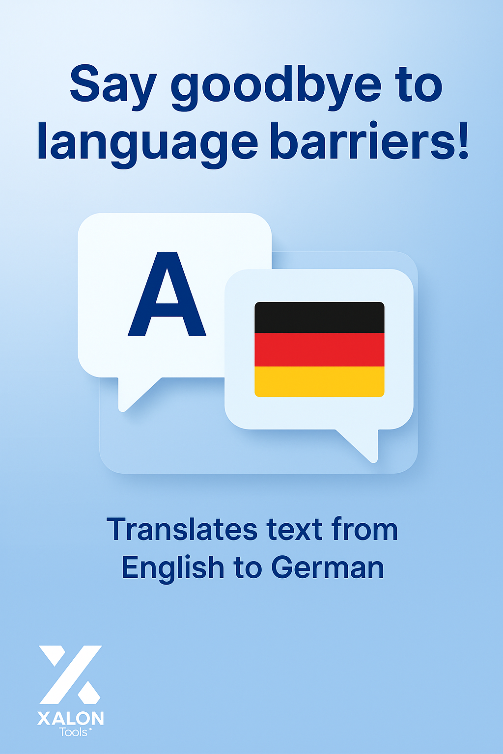 Translate text from English to German