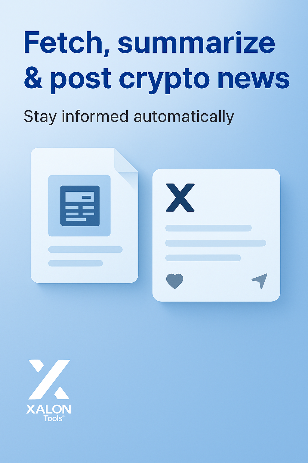 Automate Crypto News Posting to X and Telegram with AI Summarization
