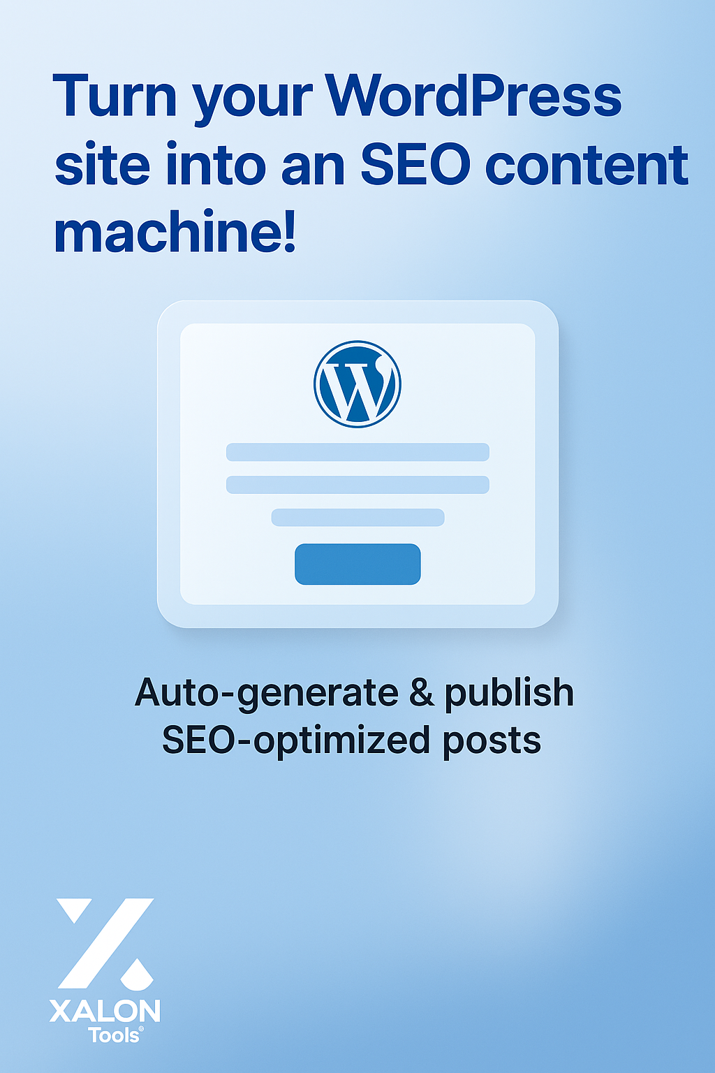 WordPress Auto Blogging Pro Content Automation Machine for SEO Topics