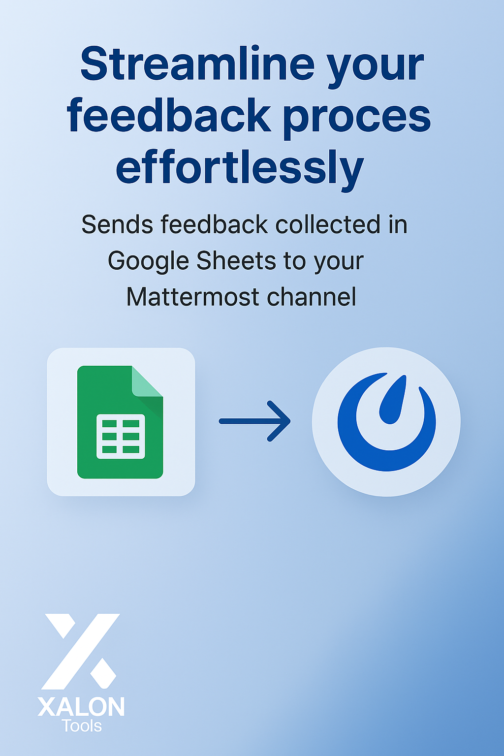Send feedback from Google Sheets to Mattermost