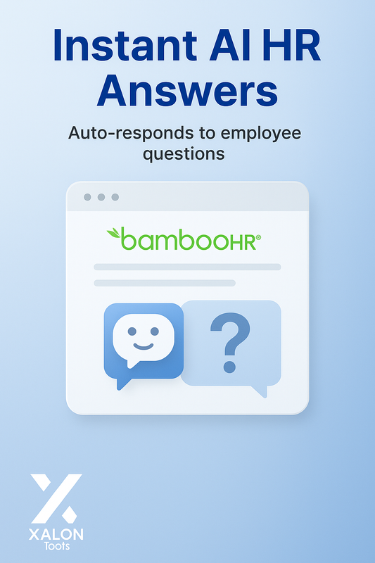 BambooHR AI-Powered Company Policies and Benefits Chatbot