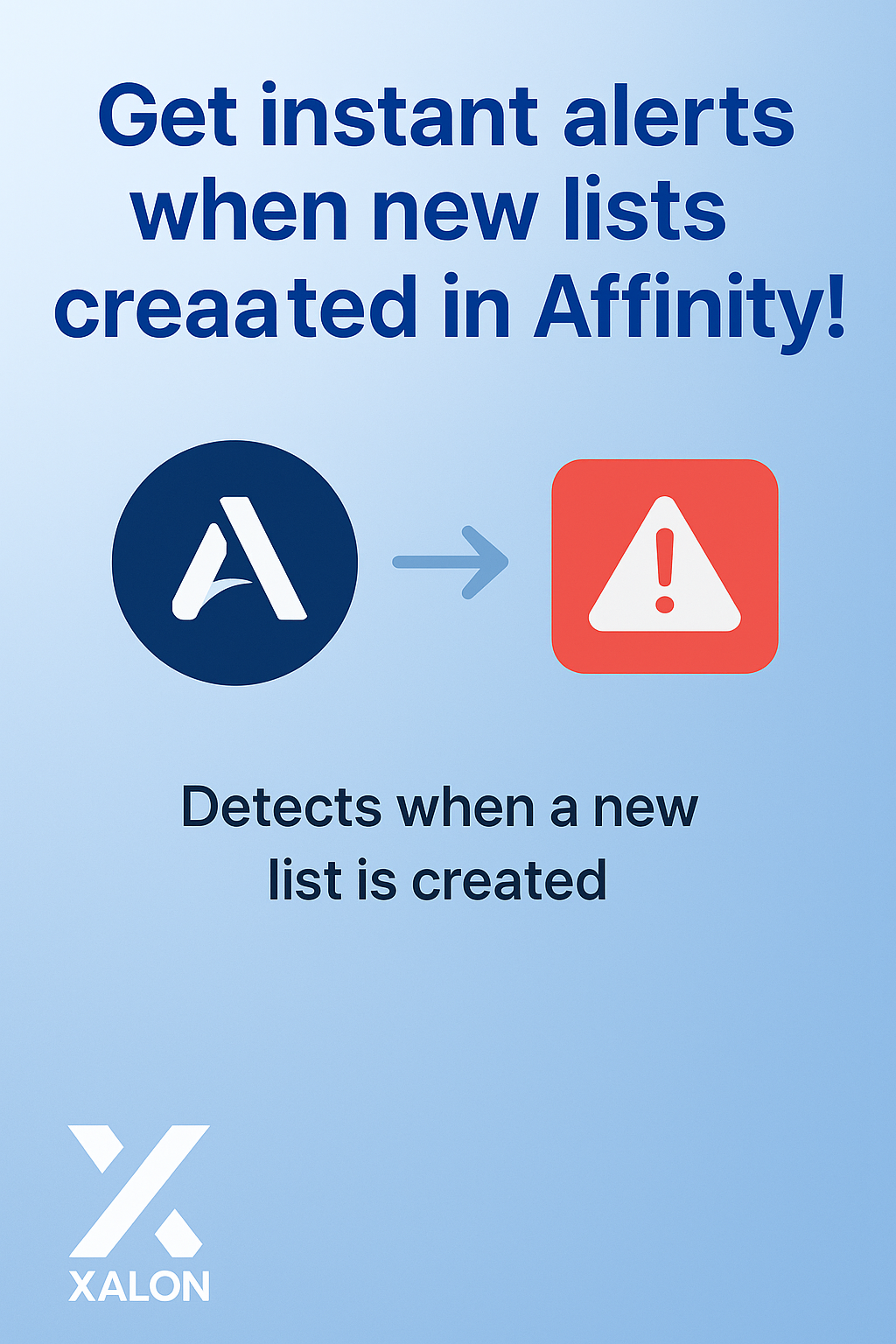 Receive updates when a new list is created in Affinity