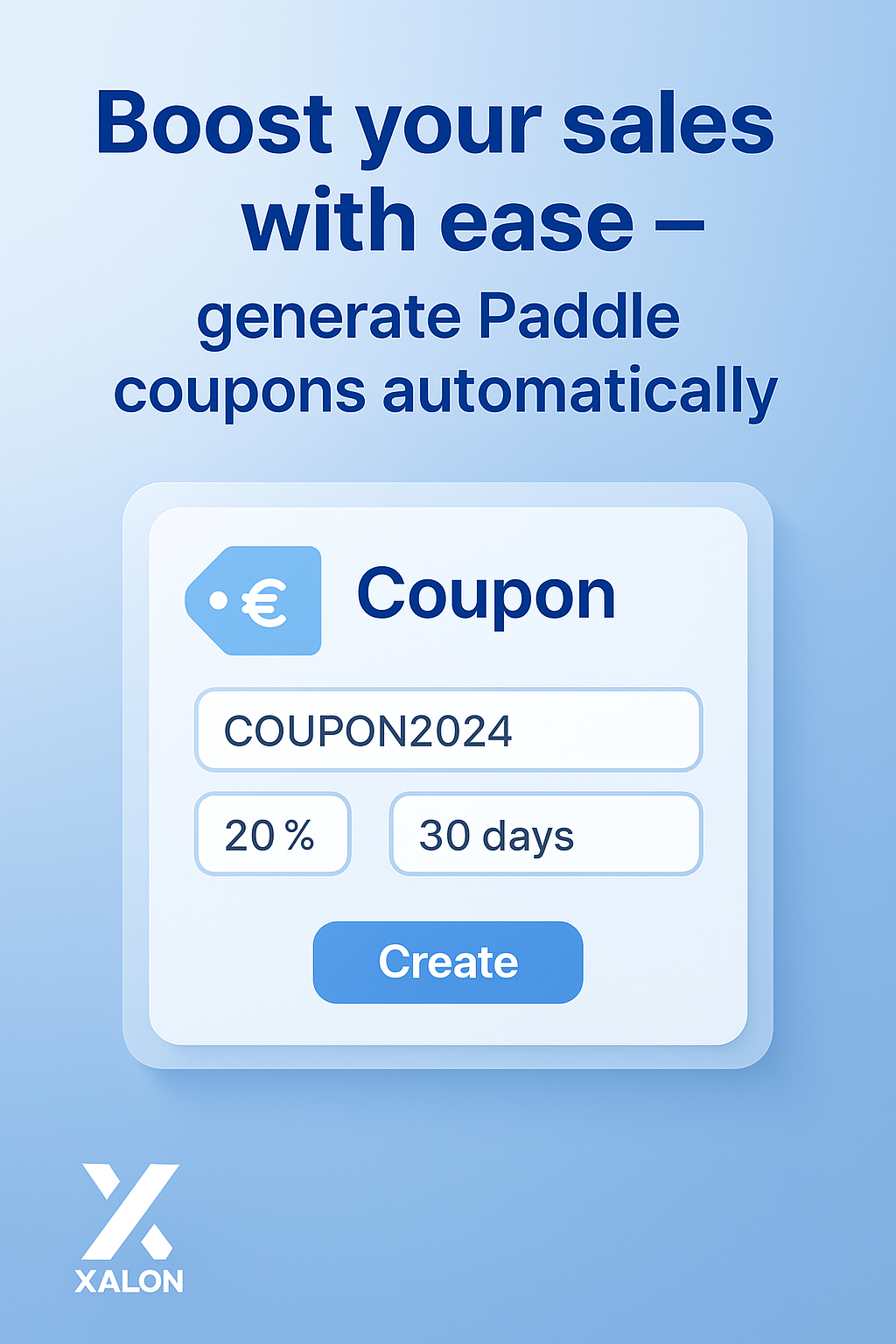 Create a coupon on Paddle