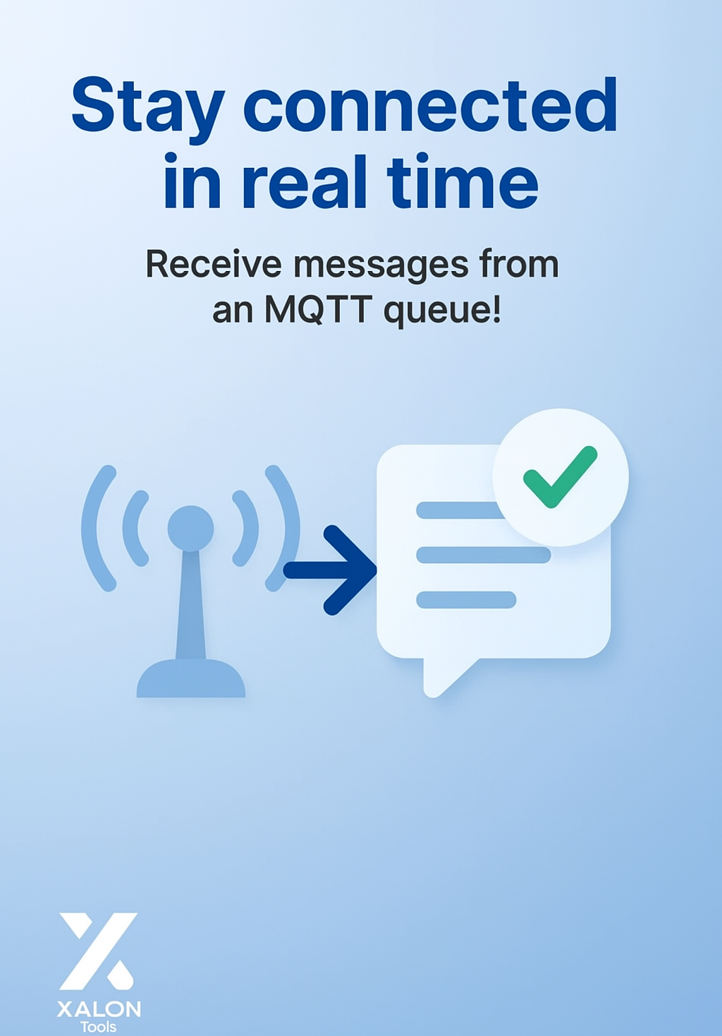 Receive messages for a MQTT queue