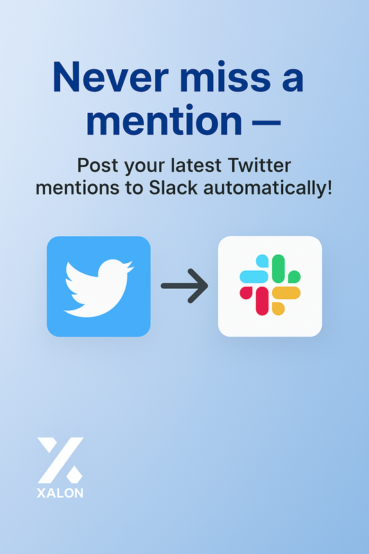 Post latest Twitter mentions to Slack
