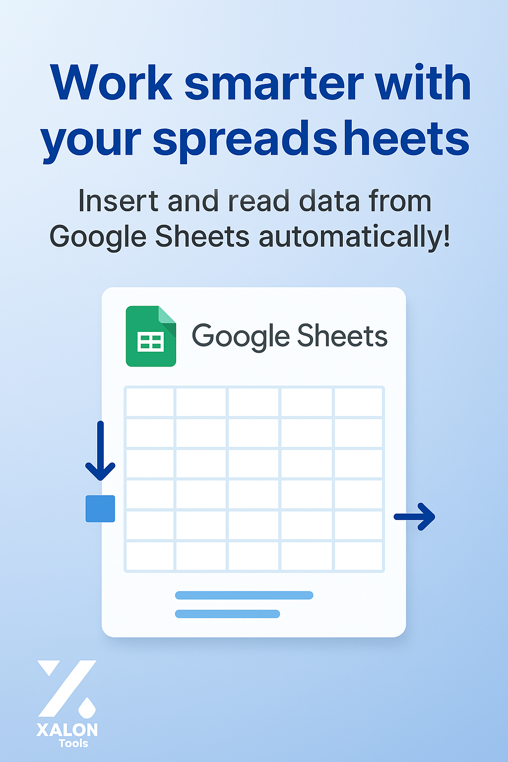 Insert and read data from Google Sheets