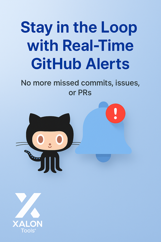 Receive updates for GitHub events