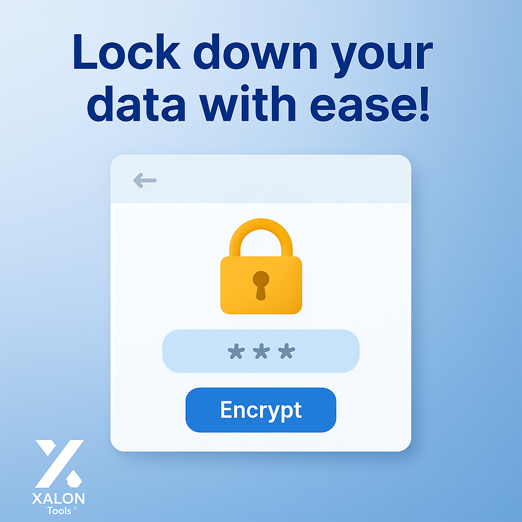 Encrypt some data using the crypto node
