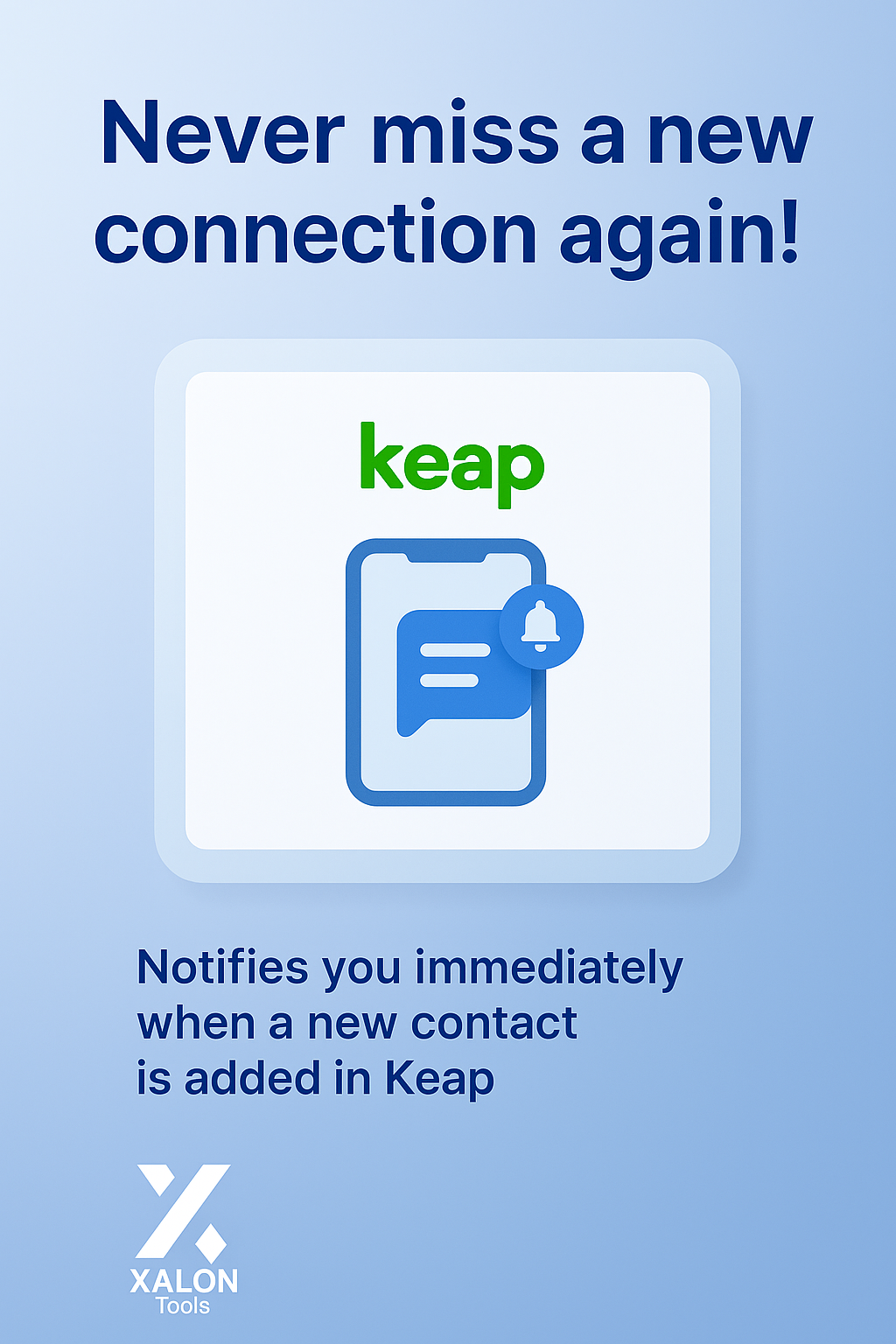 Receive Alerts for New Keap Contacts