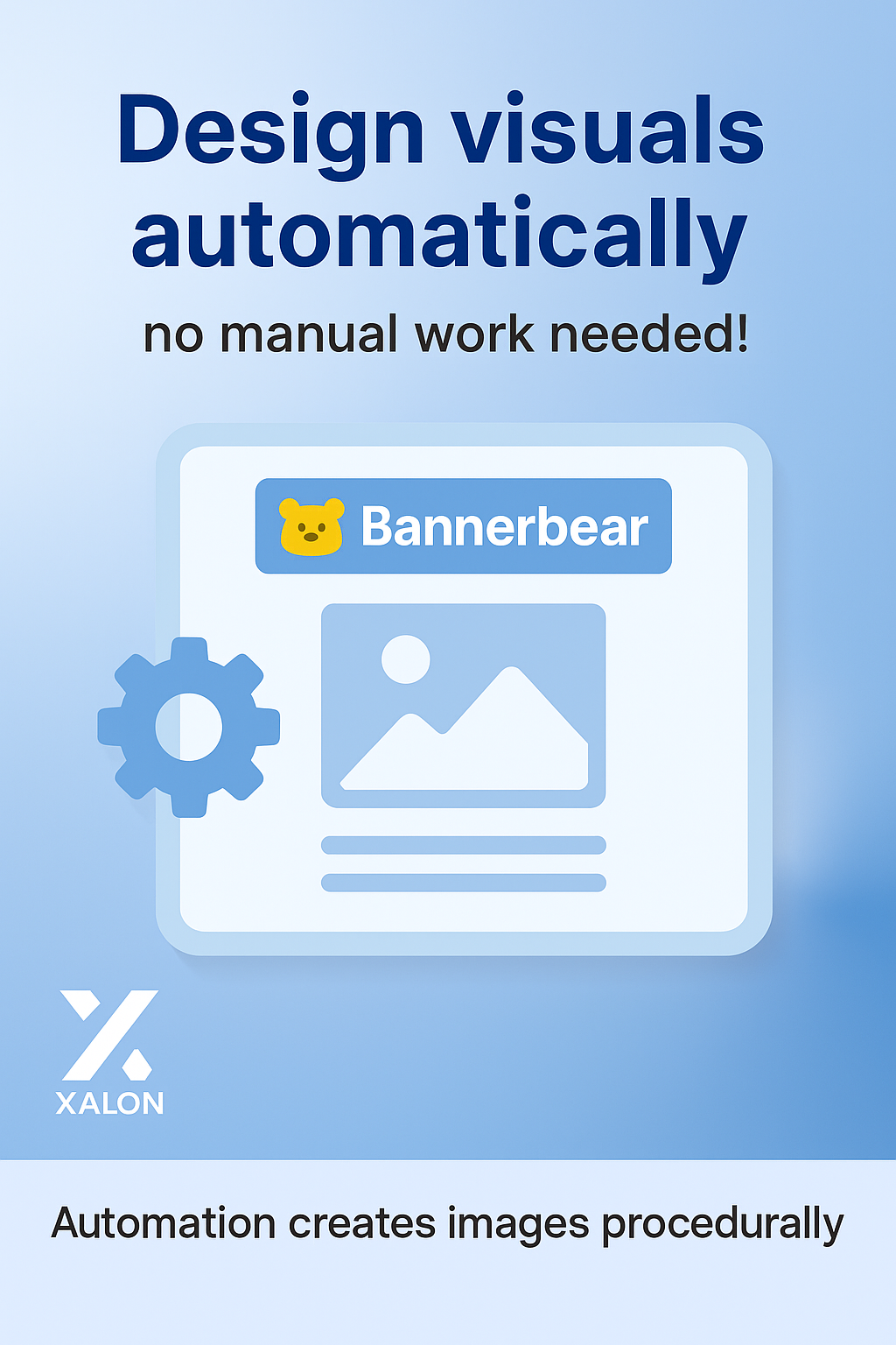 Create an image procedurally using Bannerbear