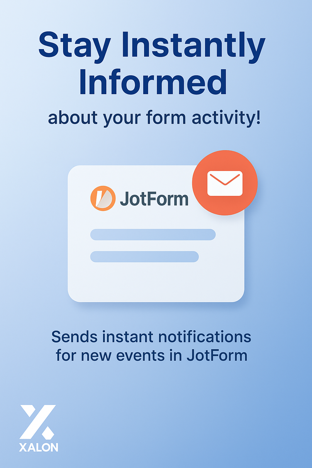 Receive updates on events in JotForm