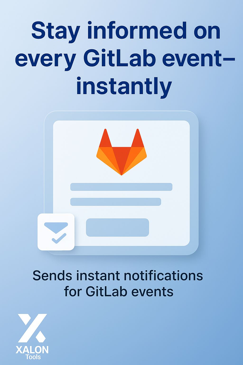 Receive updates for GitLab events