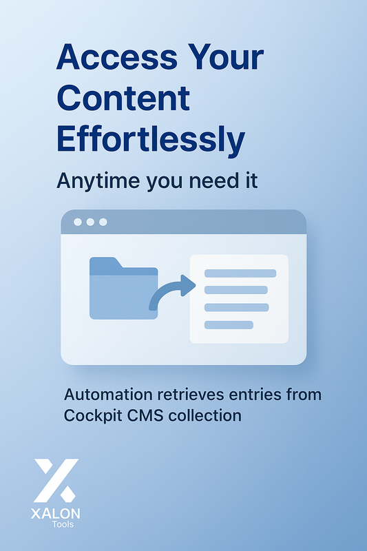 Get entries from a Cockpit collection