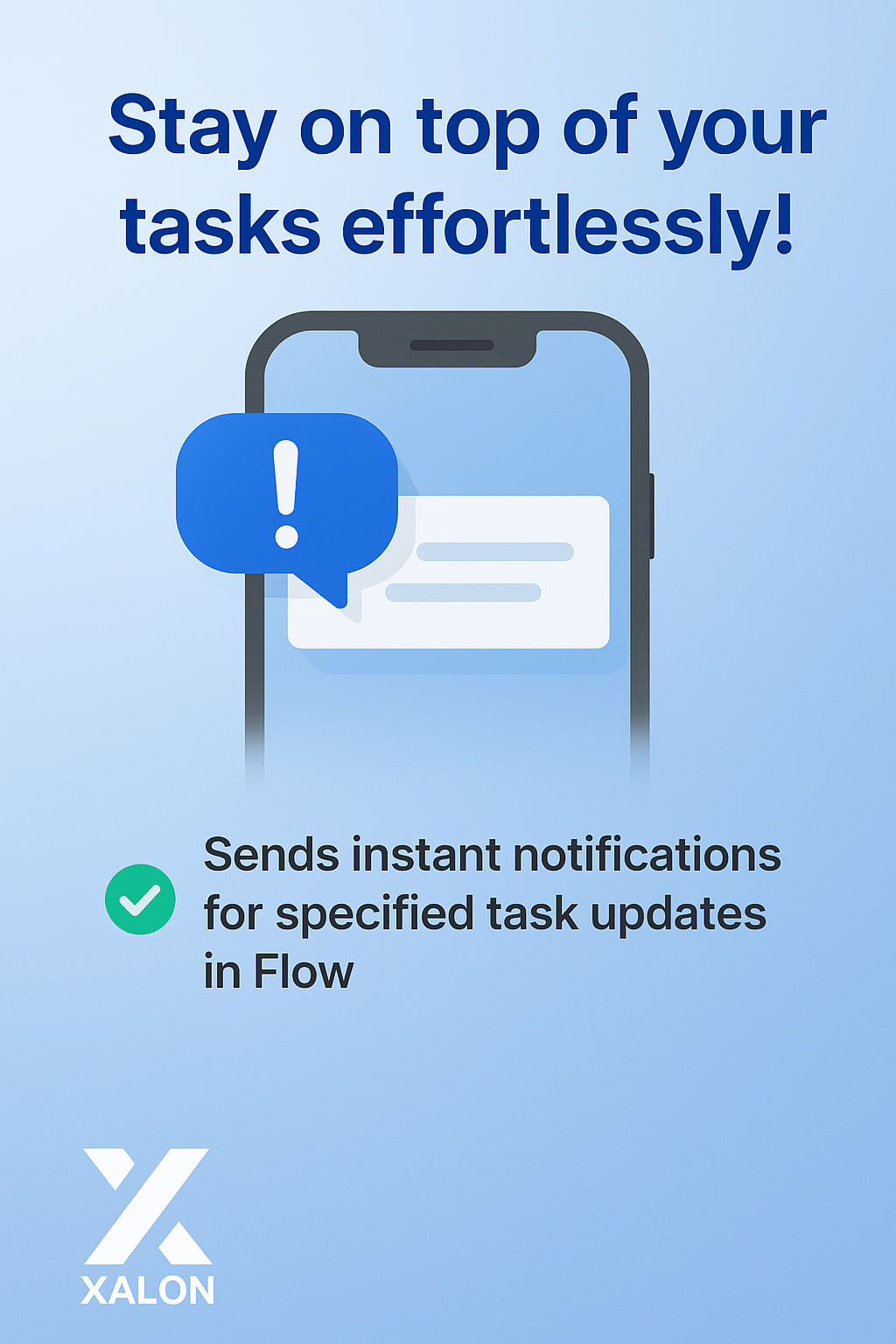 Receive updates for specified tasks in Flow