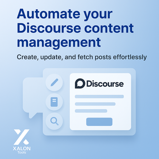 Create, update and get a post via Discourse