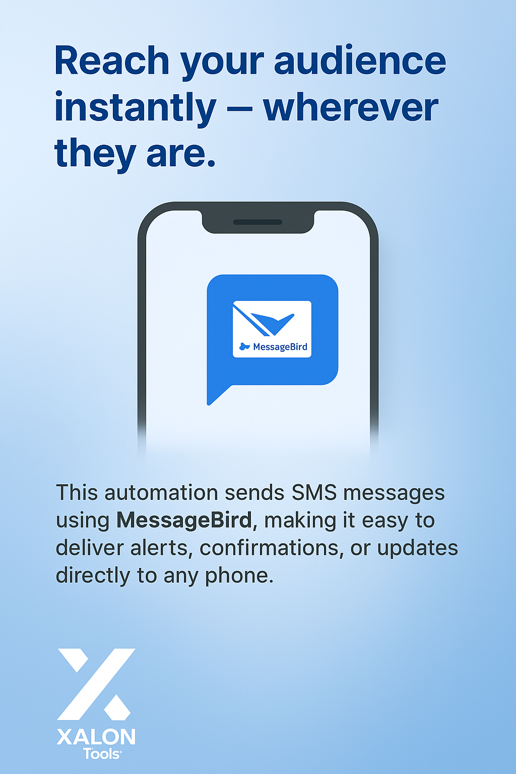 Sending an SMS with MessageBird