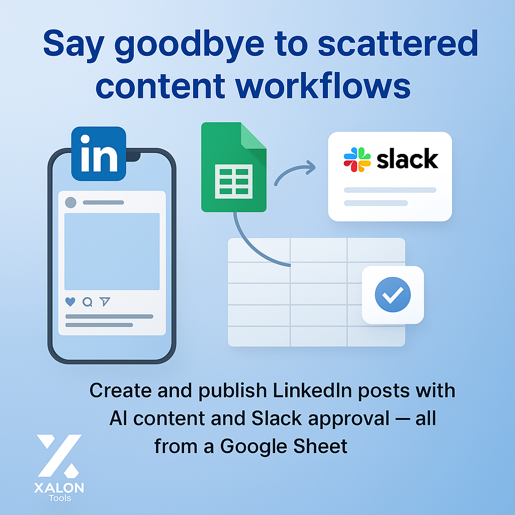 Automate LinkedIn Posts with GPT-4o and Slack Approval