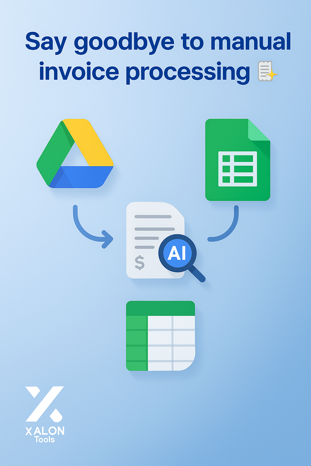 AI-Powered PDF Invoice Parser with Google Drive, Google Sheets & OpenAI