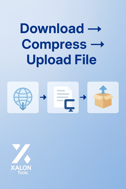 Compress binary files to zip format