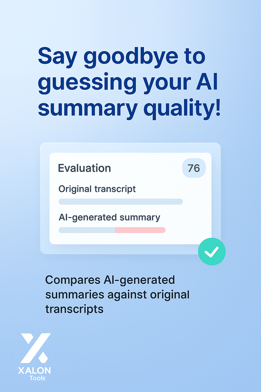 Evaluation Metric: Summarization