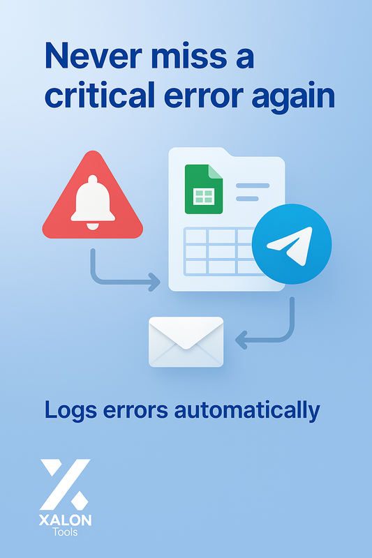 n8n Error Monitoring with Telegram, Gmail & Google Sheets