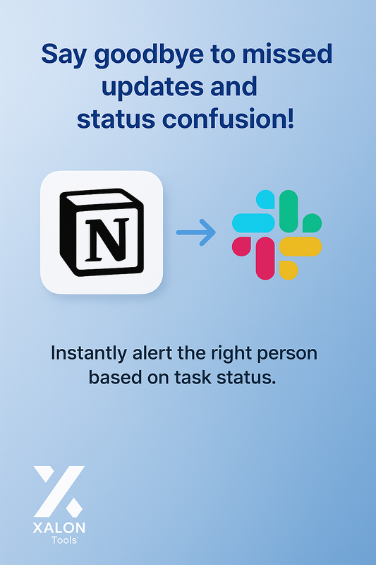 Notion Status Alerts via Slack, Telegram, WhatsApp & More