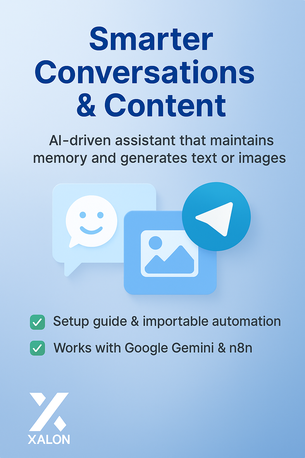 Conversational AI Chatbot with Google Gemini for Text & Image | Telegram