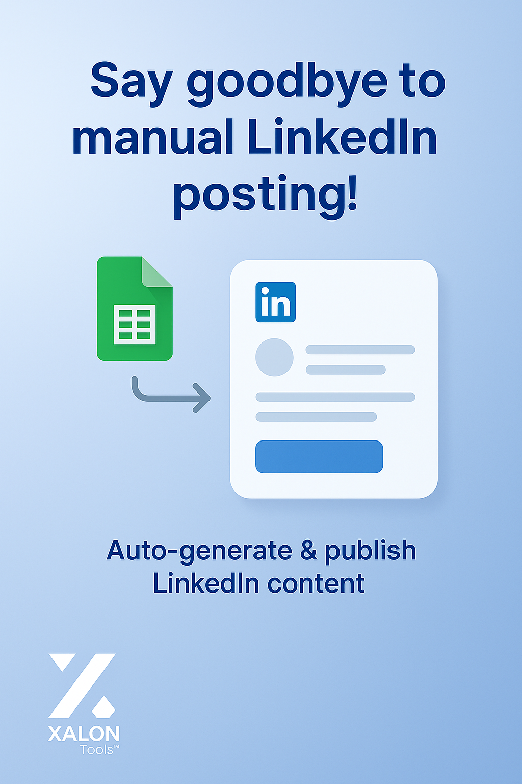 Auto-Post LinkedIn Updates from Spreadsheet Topics using GPT-4o