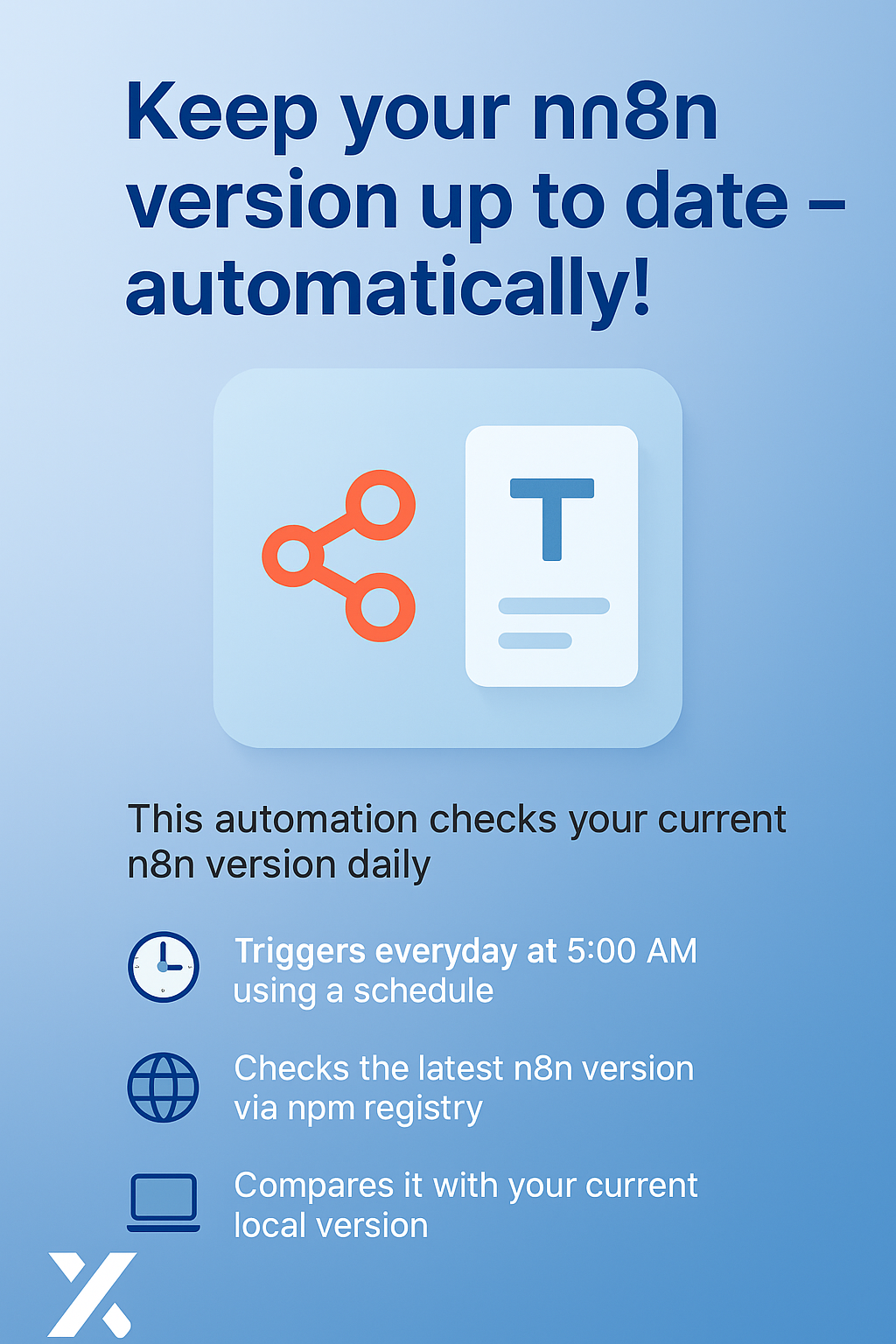 Automatically update n8n version