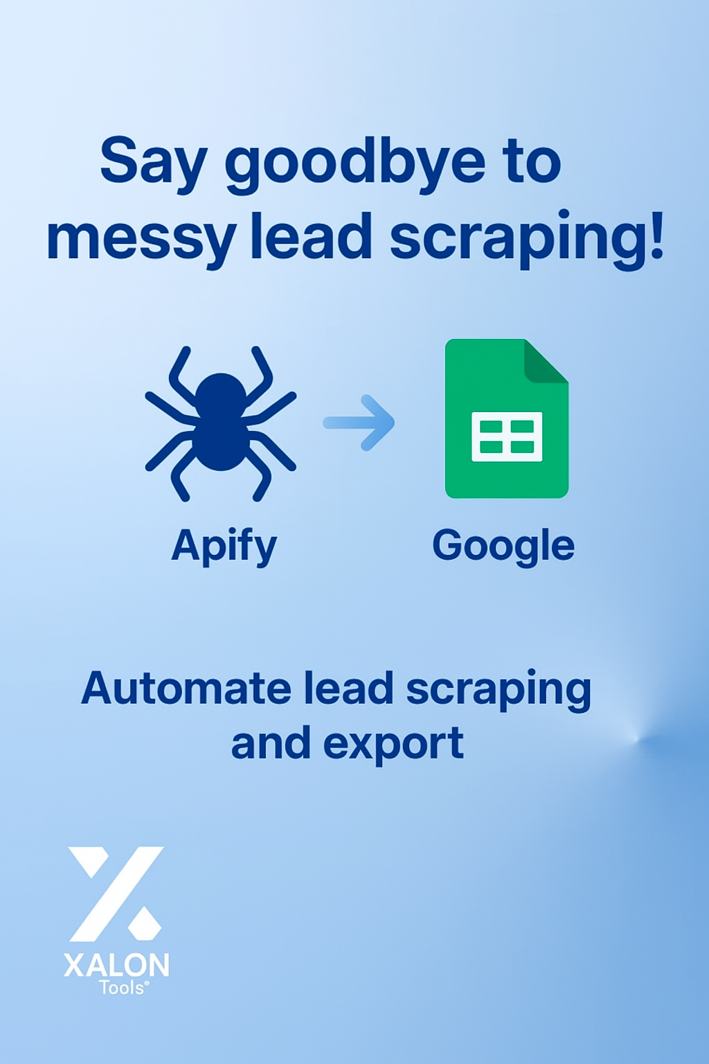 Lead Scraper to Google Sheets with Apify & Data Cleanup