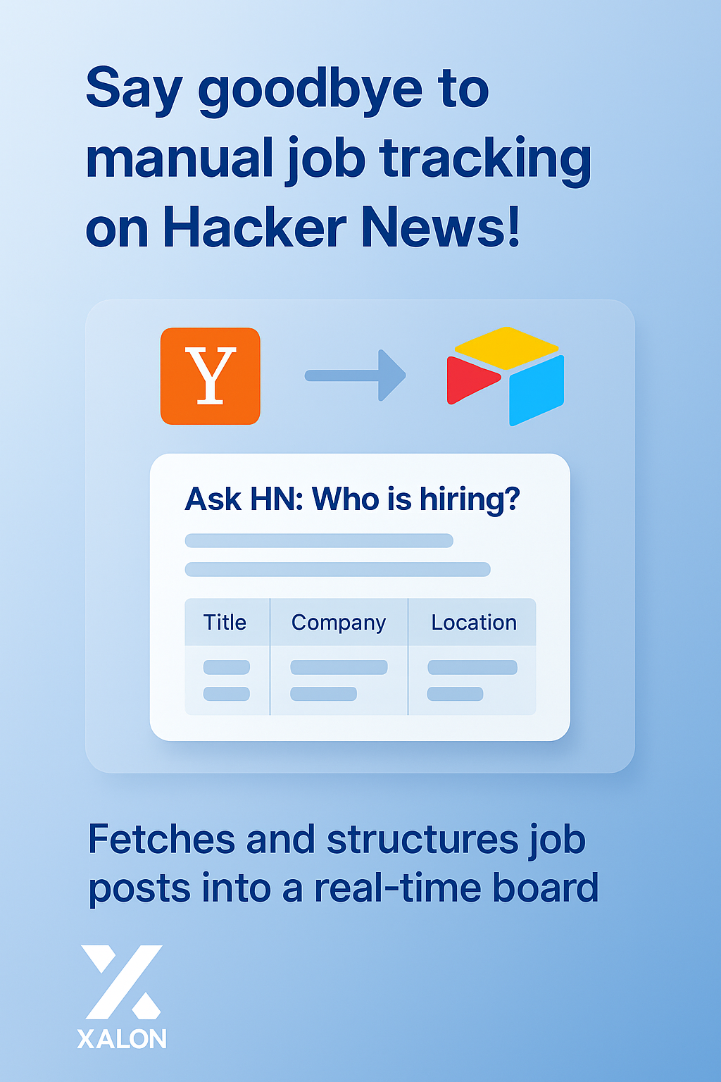 Hacker News Job Post Parser with Gemini AI & Airtable