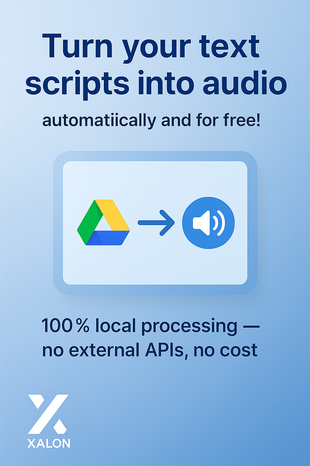 Text-to-Audio with Bark AI and Google Drive Integration
