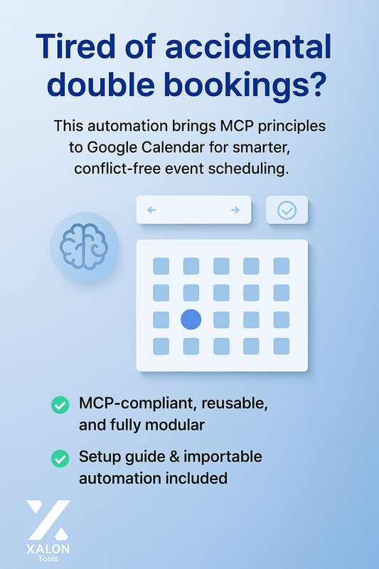 Context-Aware Google Calendar Management with MCP Protocol