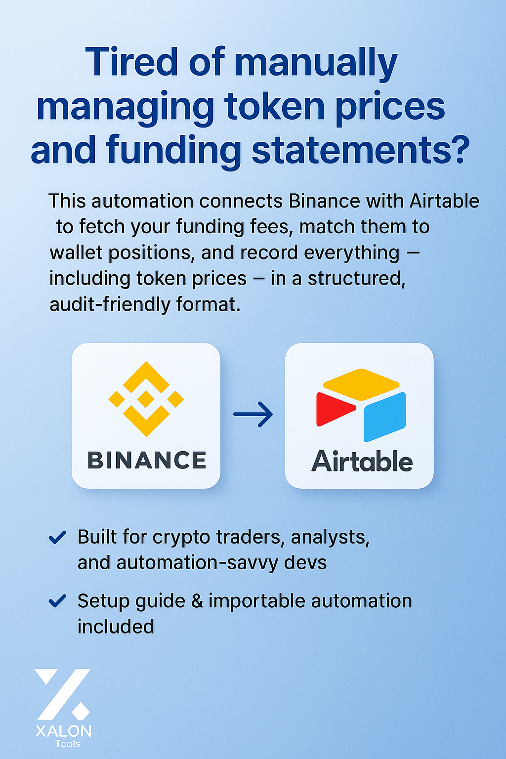 Crypto Funding Fee Tracker Using Binance API & Airtable