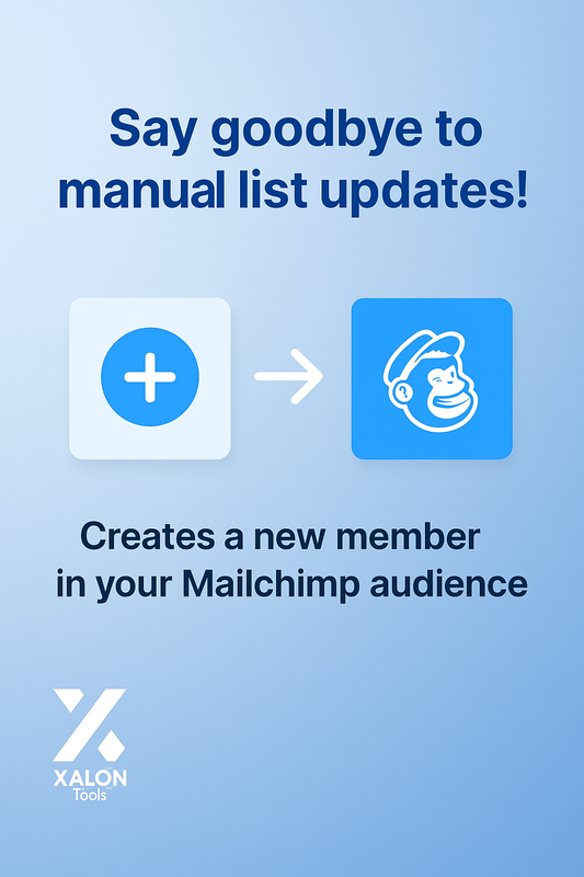 Create a new member on Mailchimp
