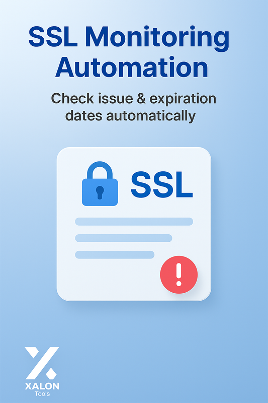 Monitor SSL certificate of any domain with uProc