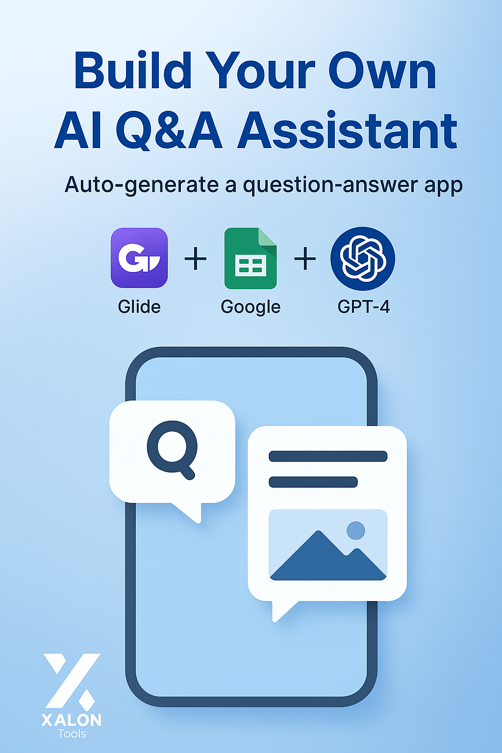 RAG-Based Q&A Chatbot Using OpenAI, Supabase, Sheets & Glide