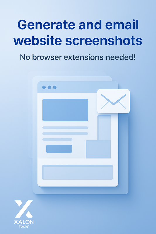 Create screenshots with uProc, save to Dropbox and send by email